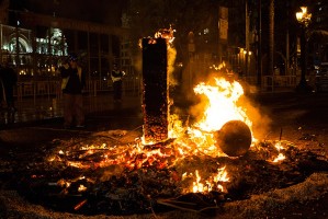 Cremà Fallas de la plaza del Ayuntamiento