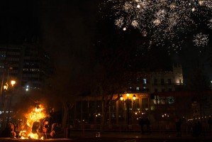 Cremà Fallas de la plaza del Ayuntamiento