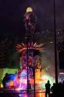 Cremà Fallas de la plaza del Ayuntamiento