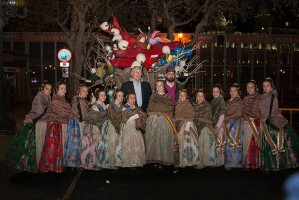 Cremà Fallas de la plaza del Ayuntamiento