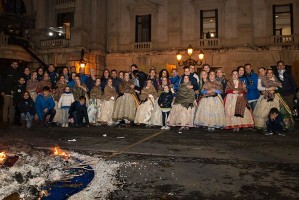 Cremà Fallas de la plaza del Ayuntamiento