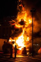 Cremà Fallas de la plaza del Ayuntamiento